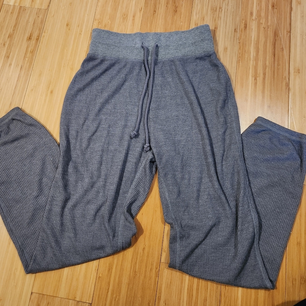 Abercrombie & Fitch waffle knit sweats